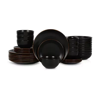 Stone + Lain Brasa 32-pc. Stoneware Dinnerware Set