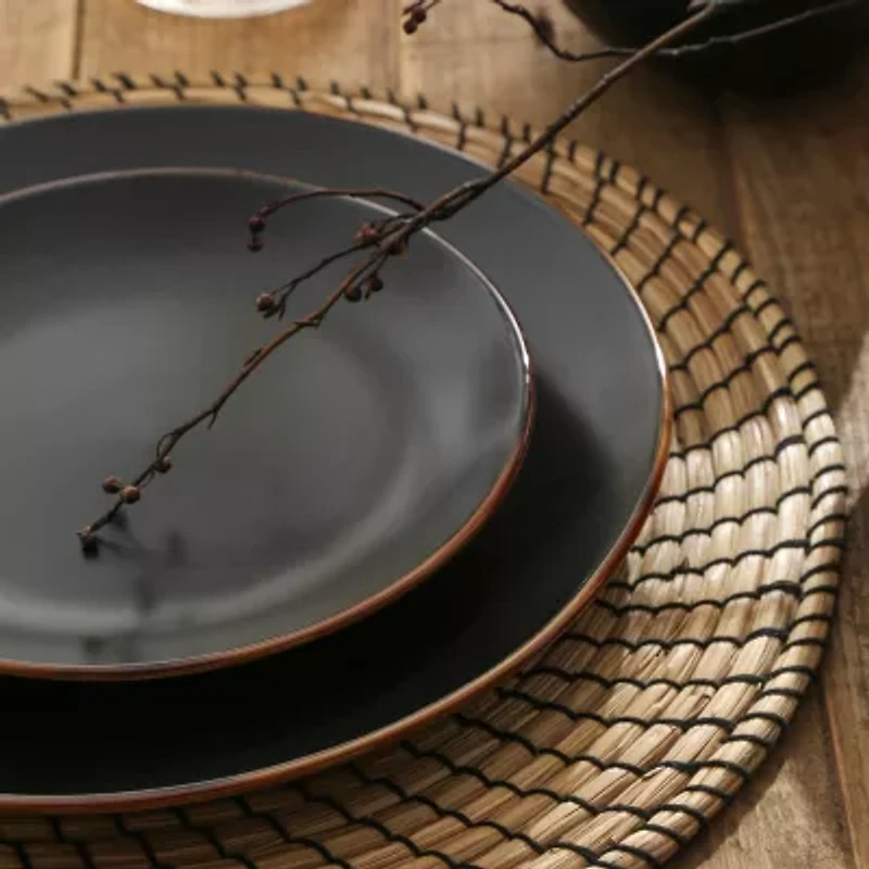 Stone + Lain Brasa 32-pc. Stoneware Dinnerware Set