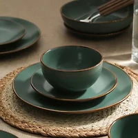 Stone + Lain Brasa 32-pc. Stoneware Dinnerware Set