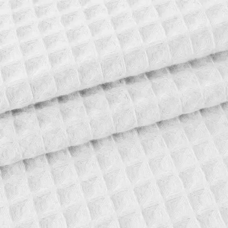 Awesome Home™ Spa Cotton Blend Waffle Shower Curtain