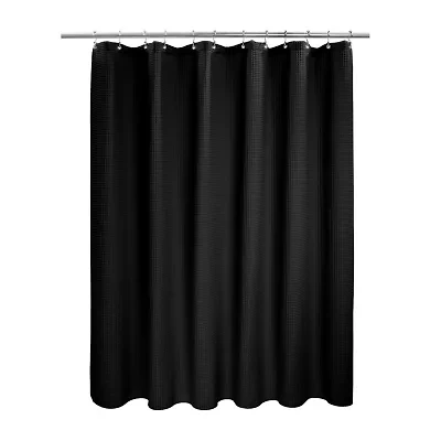 Awesome Home™ Spa Cotton Blend Waffle Shower Curtain