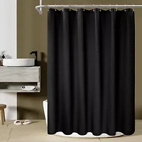 Awesome Home™ Spa Cotton Blend Waffle Shower Curtain