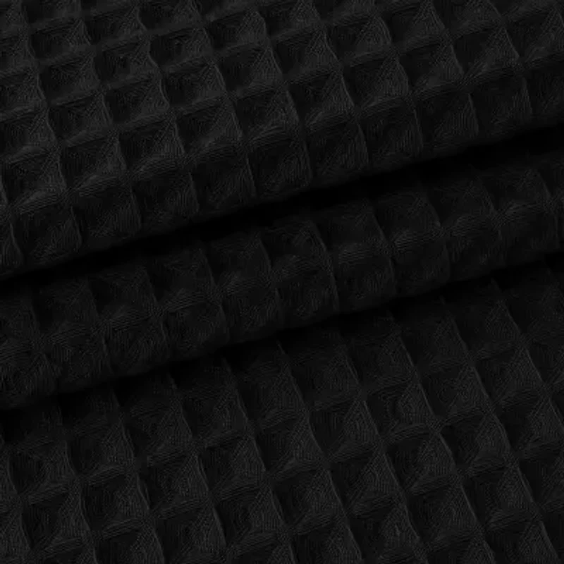 Awesome Home™ Spa Cotton Blend Waffle Shower Curtain