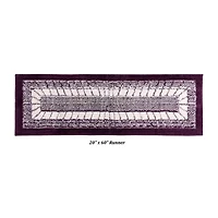 Better Trends Radiance Geometric 2' X 5' Rectangular Runner Kitchen Mat