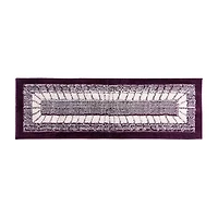 Better Trends Radiance Geometric 2' X 5' Rectangular Runner Kitchen Mat