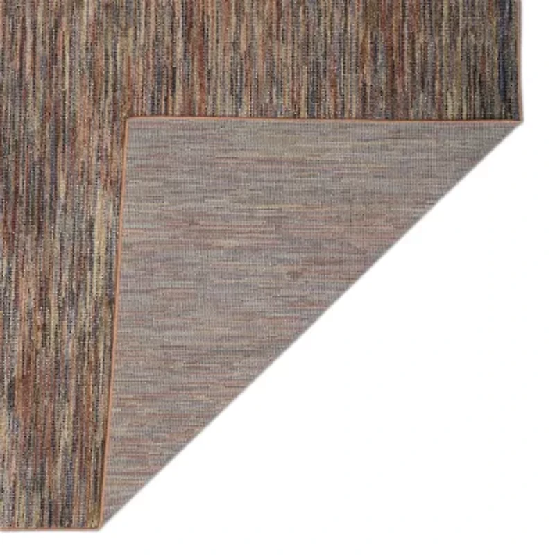 Liora Manne Ariana Strata Stripe Rectangular Area Rug