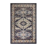 Liora Manne Ariana Floral Medallion Rectangular Area Rug