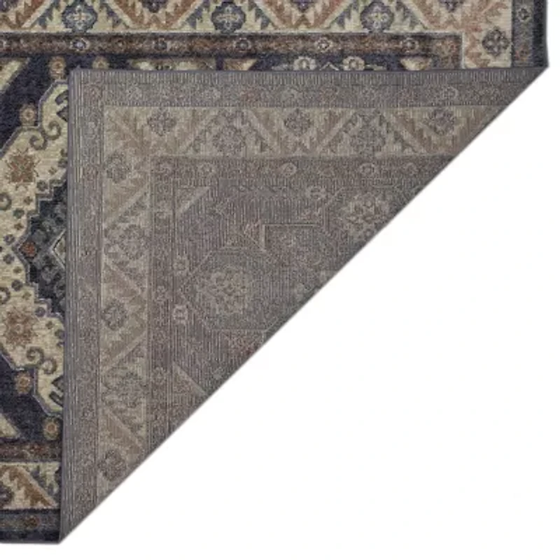 Liora Manne Ariana Floral Medallion Rectangular Area Rug
