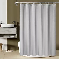 Awesome Home™ Spa Cotton Blend Waffle Shower Curtain