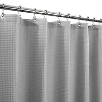 Awesome Home™ Spa Cotton Blend Waffle Shower Curtain