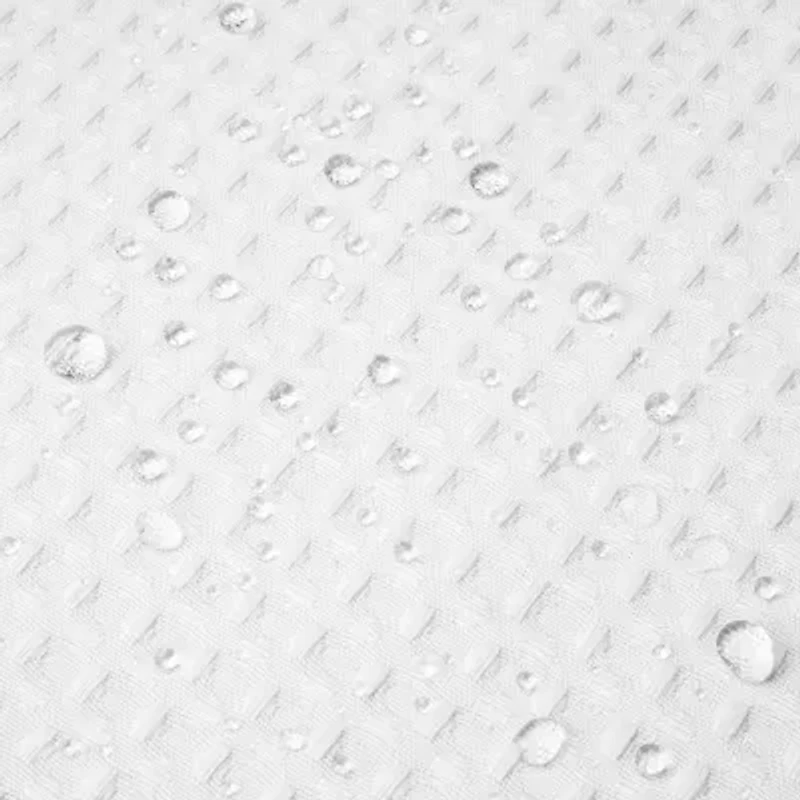 Awesome Home™ Polyester Waffle Snap In Liner Shower Curtain Set