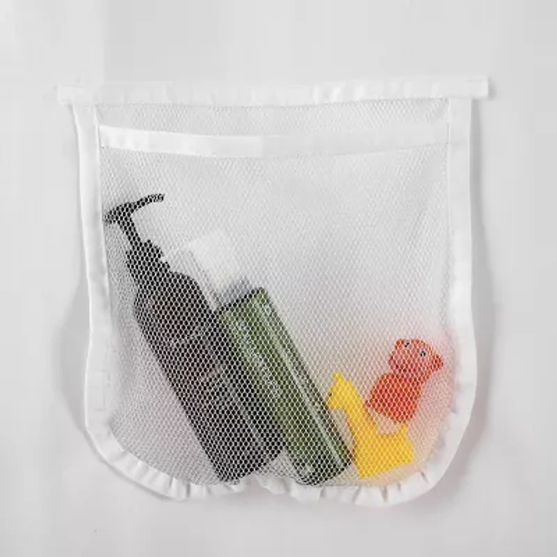 Awesome Home™ With Mesh Pockets Shower Curtain