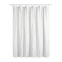 Awesome Home™ Solid Texture Shower Curtain