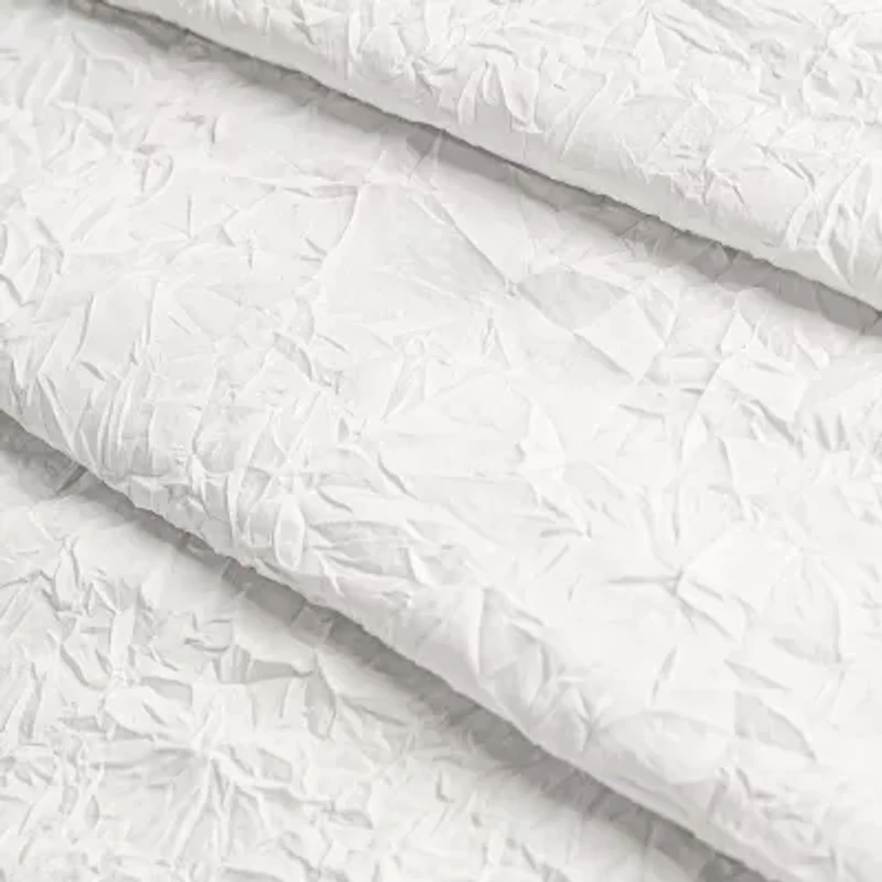 Awesome Home™ Solid Texture Shower Curtain