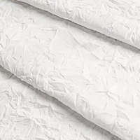 Awesome Home™ Solid Texture Shower Curtain