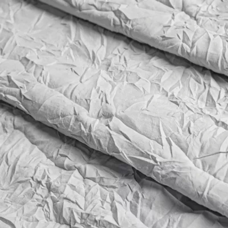 Awesome Home™ Solid Texture Shower Curtain