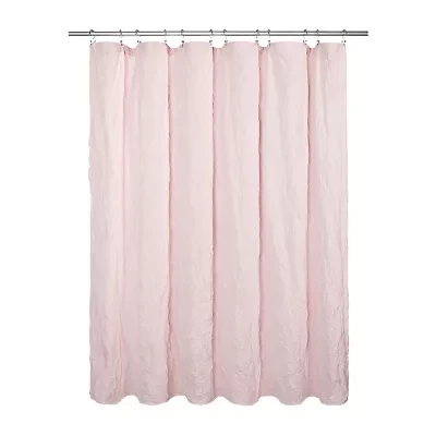 Awesome Home™ Solid Texture Shower Curtain