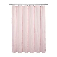 Awesome Home™ Solid Texture Shower Curtain