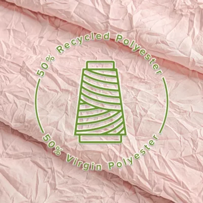 Awesome Home™ Solid Texture Shower Curtain