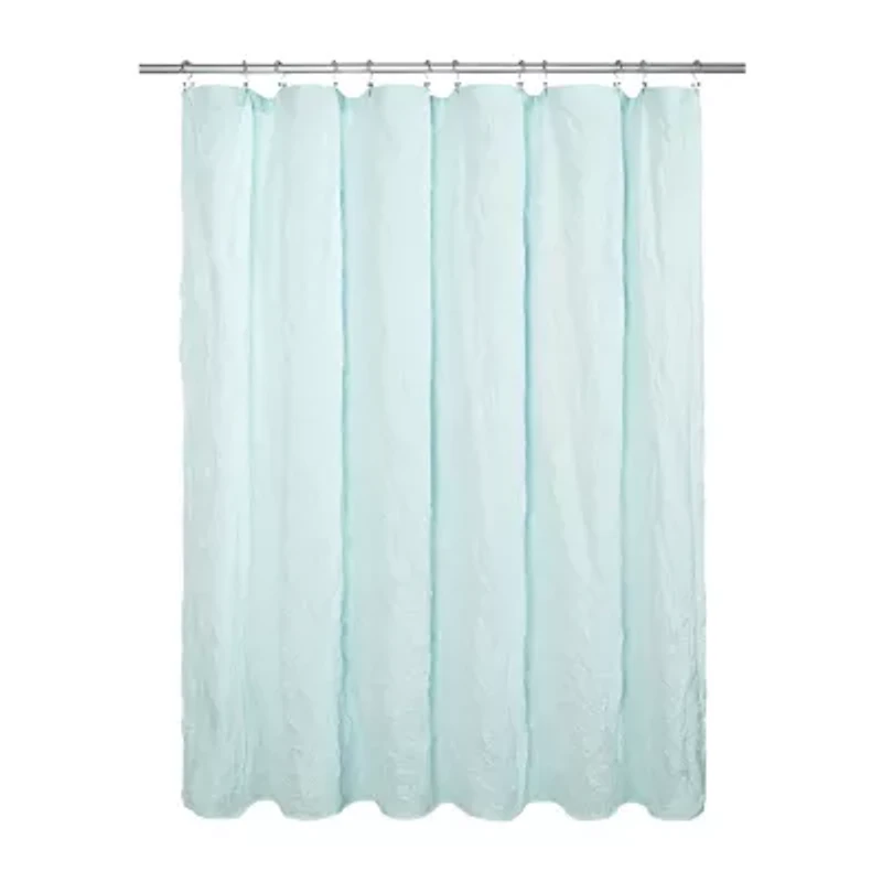 Awesome Home™ Solid Texture Shower Curtain