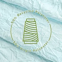 Awesome Home™ Solid Texture Shower Curtain