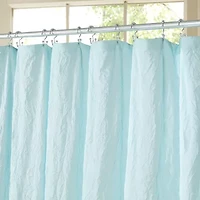 Awesome Home™ Solid Texture Shower Curtain