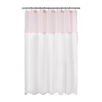 Awesome Home™ Starburst Snap In Liner Hooks Set Shower Curtain Set