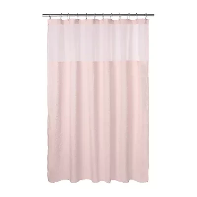 Awesome Home™ Starburst Snap In Liner Hooks Set Shower Curtain Set