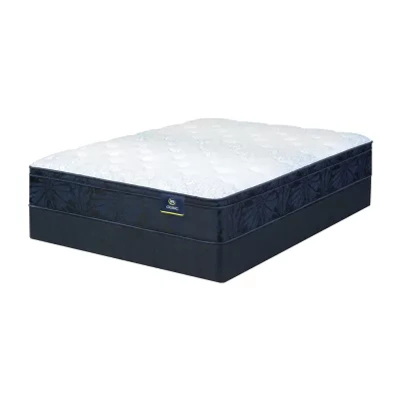 Serta Classic Andria 12.5" Plush Euro Top - Mattress + Box Spring