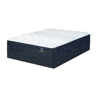 Serta Classic Andria 12.5" Plush Euro Top - Mattress + Box Spring