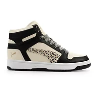 PUMA Rebound Layup  Animal Big Kid Girls Basketball Shoes