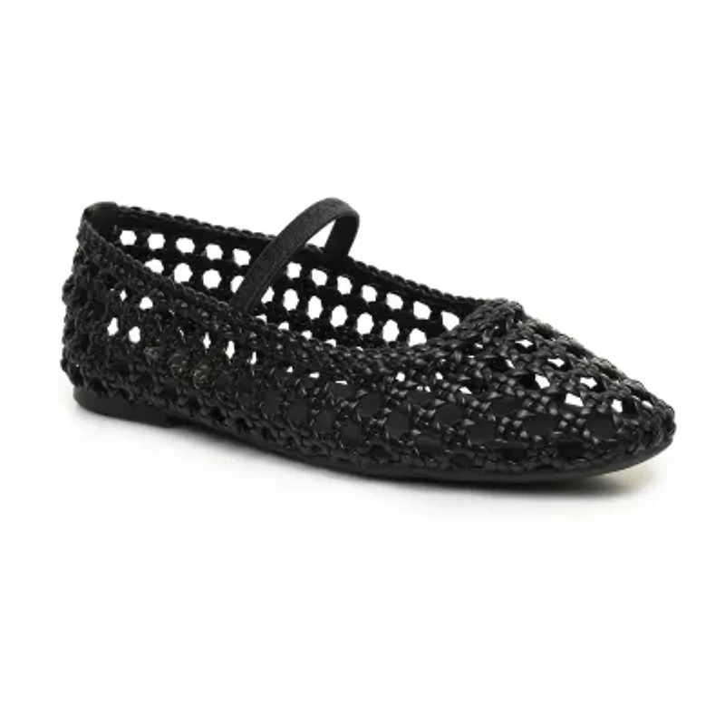 Nicole Miller Womens Round Closed Toe Ballet Flats