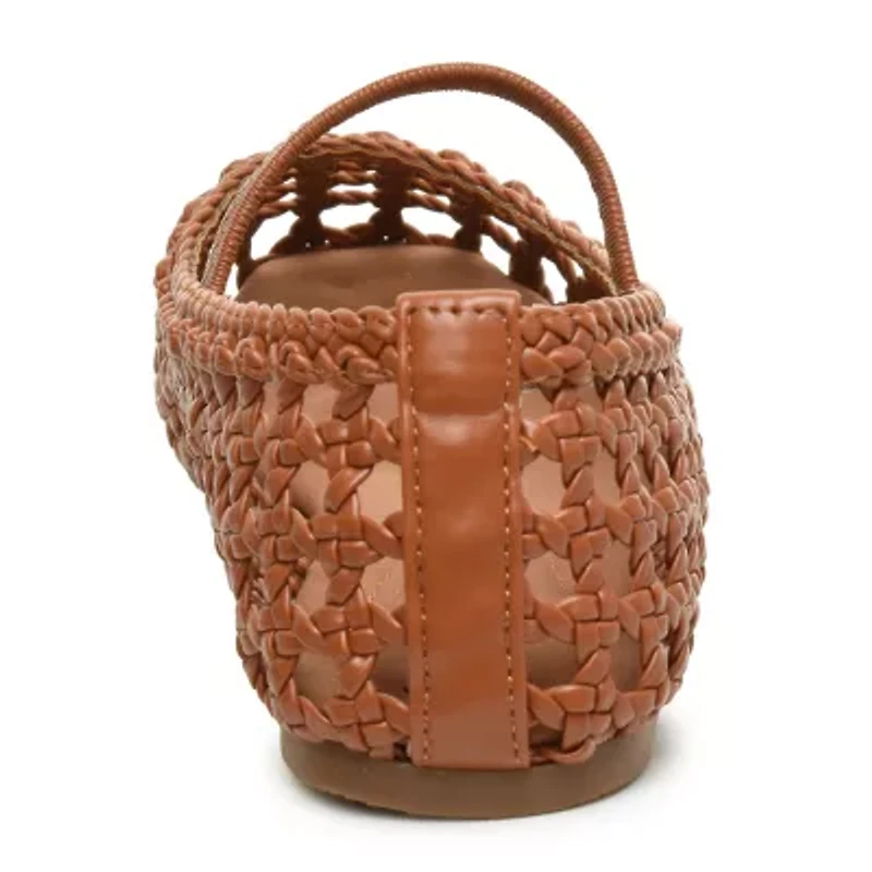 Nicole Miller Womens Round Closed Toe Ballet Flats