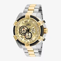 Invicta Bolt Mens Gold Tone Stainless Steel Bracelet Watch 25518