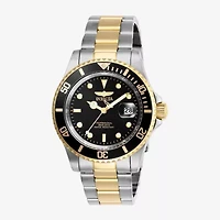 Invicta Pro Diver Mens Gold Tone Stainless Steel Bracelet Watch