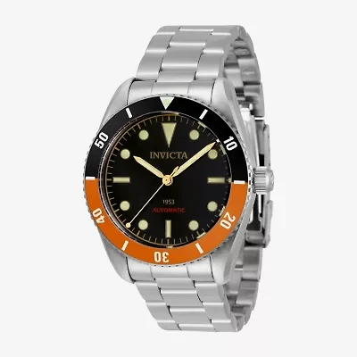 Invicta Pro Diver Mens Automatic Gold Tone Stainless Steel Bracelet Watch