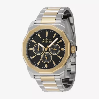 Invicta Speedway Mens Gold Tone Stainless Steel Bracelet Watch