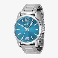 Invicta Celestial Mens Silver Tone Stainless Steel Bracelet Watch 48495