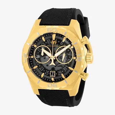 Invicta Technomarine Mens Gold Tone Bracelet Watch Tm-519008