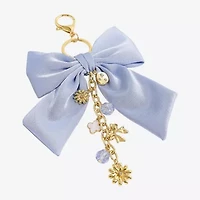 Bijoux Bar Gold Tone Bow Flower Bag Charm