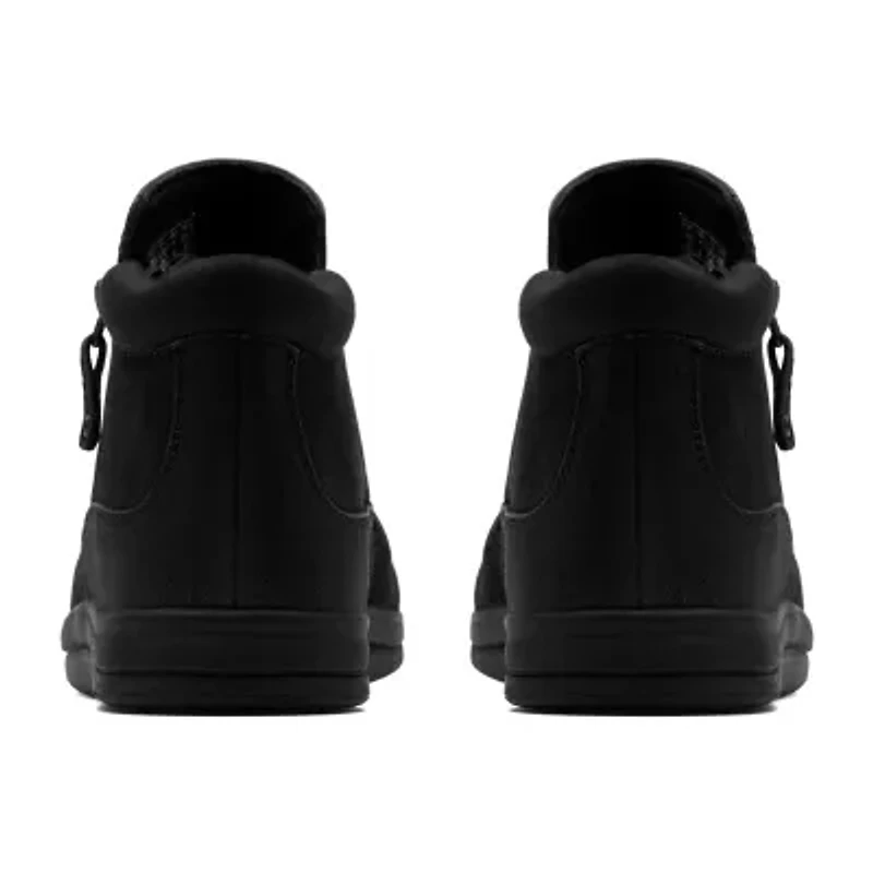 Clarks Womens Breeze Path Flat Heel Booties