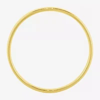 Womens 2MM 14K Gold Over Silver Round Wedding Band
