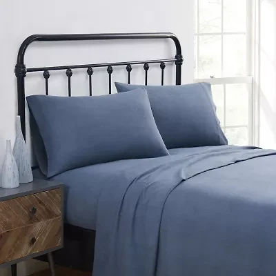 Truly Soft Solid Flannel Sheet Set