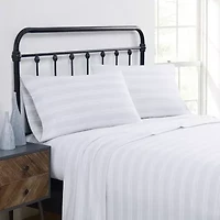 Truly Soft Bryce Stripe Flannel Sheet Set