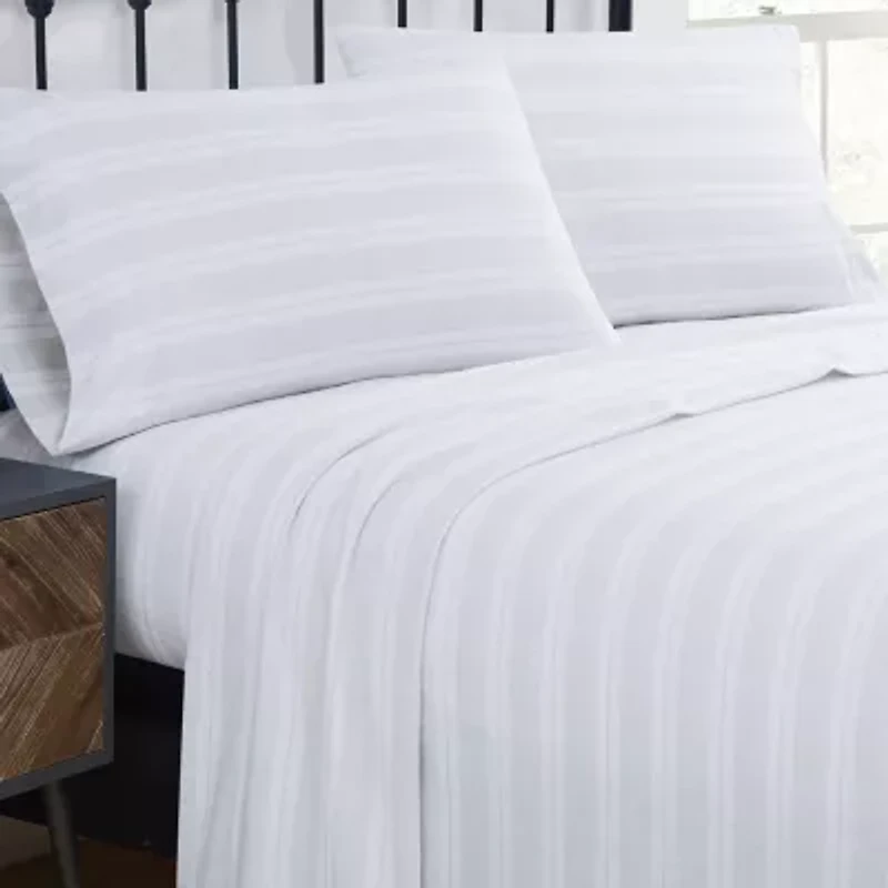 Truly Soft Bryce Stripe Flannel Sheet Set