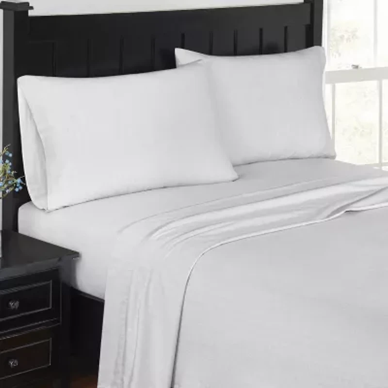 London Fog Herringbone Flannel Sheet Set