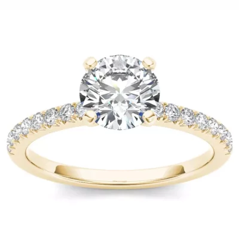 CT.T.W. Natural Round Diamond 14K Gold