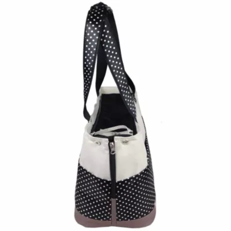 The Pet Life Fashion Tote Spotted Pet Carrier