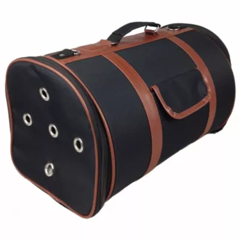 The Pet Life Airline Approved Fashion Cylinder Posh Pet Carrier