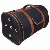 The Pet Life Airline Approved Fashion Cylinder Posh Pet Carrier